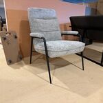 Fauteuil, licht grijs